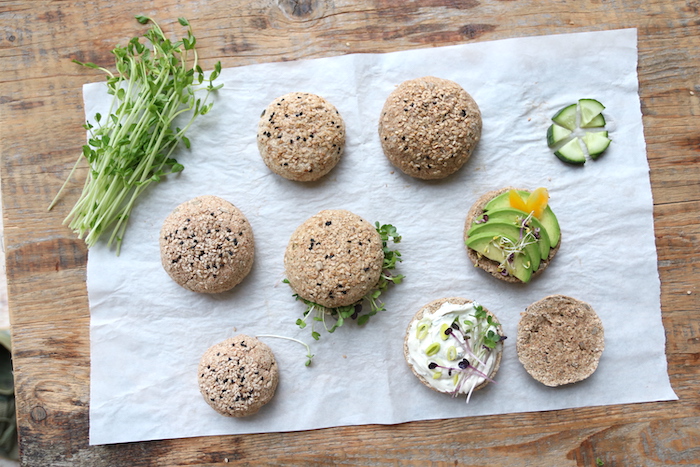 raw buckwheat rolls