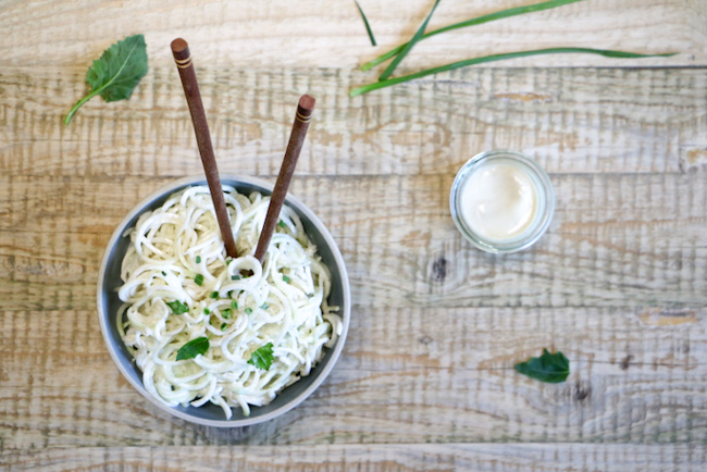 Kohlrabi Pasta