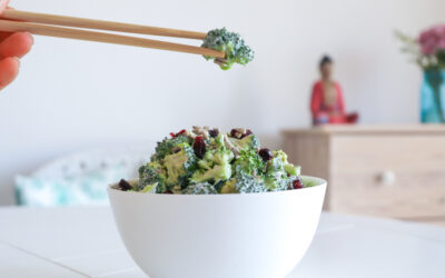 Raw Vegan Broccoli Salad