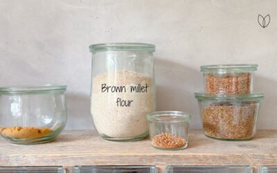 Sprouted Brown Millet Flour