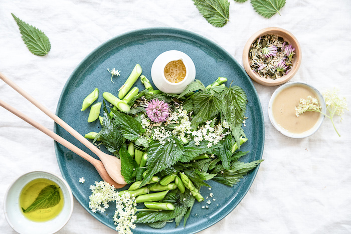 nettle salad