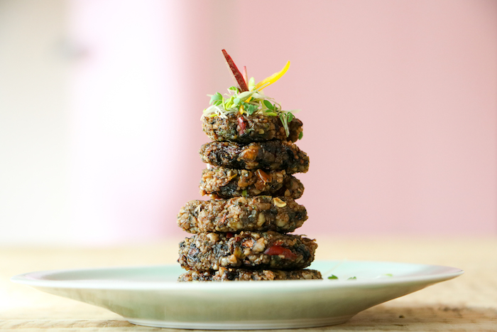 raw vegan patties