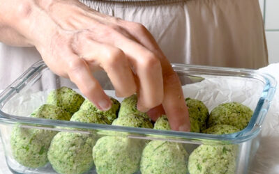 Raw Broccoli Balls