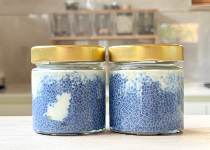 Blue Magic Chia Pudding – With Blue Spirulina